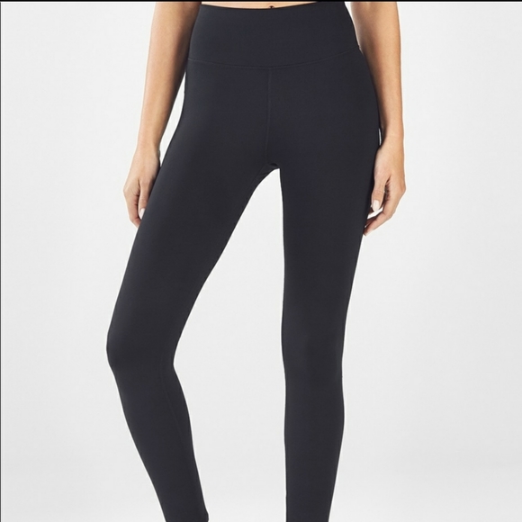 Fabletics Pants - Fabletics high rise black leggings M